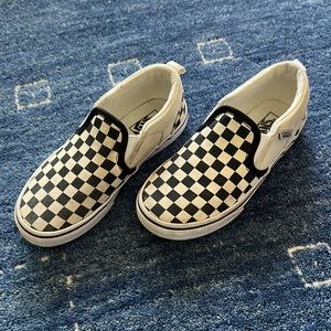 Vans Classic Slip-On Shoes Skate Checkerboard Kids Youth 1.0